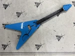2025 70'S Epiphone Flying V Guitar Husk Repaired Blue. Fixed Price $260.00.