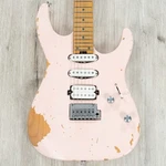 Charvel Pro-mod Rick Graham Signature DK24 2PT Cm Guitar, Worn Shell Pink. Fixed Price $1799.99.