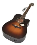 Ibanez AW4000CE-BS Artwood Series Acoustic Electric Guitar In Brn Sunburst High. Fixed Price $539.99.