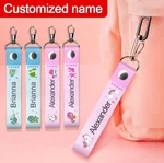 1SET Custom Kids Keychain With Name Personalized School Bag Ring - New. Fixed Price $13.69.