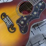 Acoustic-guitar Cherry Sunbrust Solid Spruce Top Mahogany Body 6STRINGS. Fixed Price $377.65.