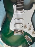 Austin AU735FGB Start Hss Guitar Padded Yamaha Case, Strap W/ Locks, Tremolo Bar. Fixed Price $160.00.