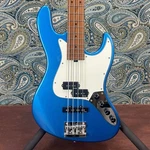 Used Sadowsky Metroexpress 21-FRET Hybrid P/j Bass Solid Ocean Blue W/gig Bag. Fixed Price $999.99.