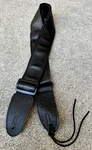 Fender Custom Shop American Deluxe Leather Guitar/bass Strap Black Case Candy. Fixed Price $9.99.