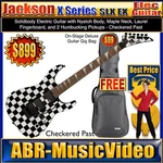 Jackson Series Soloist Slx Dx Electric Guitar & Free On-stage GBE4990CG Deluxe. Fixed Price $899.99.