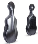 Crossrock Poly Carbon Cello Case For 4/4 Size, Matte Black Finish, Wheels. Fixed Price $479.99.