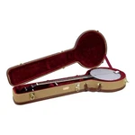 Crossrock Wood Case For 12.5'' Openback Banjos-vinyl Tweed. Fixed Price $129.99.