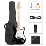 Glarry Gst Stylish Pickup Electric Guitar With Amp Bag And Strap. Fixed Price $149.79.