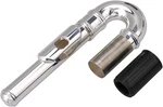 Jiayouy Silver Plated Flute Curved Head Joint Mouthpiece. Fixed Price $49.04.