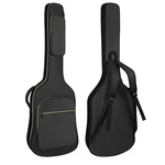 Letsrock Bass Guitar Case, Bag, Black Yellow Zipper Pocket. Fixed Price $38.16.