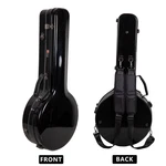 Crossrock Fiberglass Case For 4-STRING Tenor Banjo-black Gloss Finish Tsa Lock. Fixed Price $409.00.