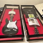 Guitar Display Case Acoustic Electric Wood Cabinet Gibson Fender Prs Holder Rack. Fixed Price $366.53.