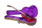 Gibson Sg Electric Guitar Case Carrier Bag With Purple Velvet Interior. Fixed Price $170.90.