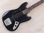 1976 Fender Mustang Bass Vintage Short Scale Black 100% Original W/ Case. Fixed Price $3099.99.