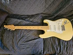 Suhr Classic Antique Yello Electric Guitar, SSC2, V63+ Pickups. Fixed Price $2050.00.