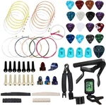 65PCS Guitar Accessories Kit Changing Tools Pick Pins Capo Winder Strings. Fixed Price $14.99.