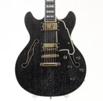 D'angelico Excel Mini Black Dog Used 2023 Mahogany Body Ebony Fb W/hard Case. Fixed Price $987.99.