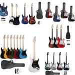 Glarry Maple Electric Guitar Rosewood For School Beginner Black Pickguard. Fixed Price $65.08.