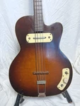 1965 Kay K161 Vintage Electric Bass Guitar Sunburst No Case Usa. Fixed Price $1799.99.