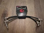 2-PACK 6 Kirlin 1/4" Mono Black Right Angle Patch Cables Ships Free!. Fixed Price $11.27.
