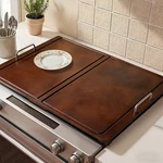 Stove Top Cover Wooden Noodle Board With Handles For Gas Electric. Fixed Price $39.99.