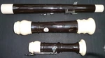 Aulos Bass Baroque Recorder 3-PIECE + Bocal Abs 533EB With Case & Access Japan.. Fixed Price $250.00.