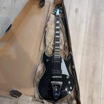 Electric Guitar Silvertone PSSN2 Paul Stanley Signature Model Black. Fixed Price $999.95.