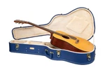 Crossrock Designer Series- Wooden Case For D28 Acoustic Guitar-vibrant Blue. Fixed Price $154.99.