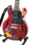 Miniature Guitar Alvin Lee Sg ES-335 & Strap. Fixed Price $27.21.