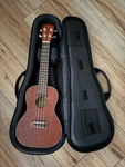 Lanikai Model No. LU-21C Standard Concert Ukulele With Access Case. Fixed Price $70.00.
