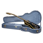 Crossrock Relief Series-wooden Case For Les Paul Electric Guitars-smoke Blue. Fixed Price $144.99.