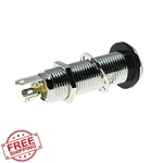 Dopro Stereo Copper Guitar Bass 1/4" Barrel Jack Chrome Pin. Fixed Price $20.00.
