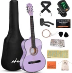 Beginner Acoustic Classical Guitar 38 Inch Nylon Strings Wooden Bundle Ki. Fixed Price $161.99.