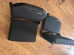 Stadium Seat Padded Back Support Bleacher Chair Handle Strap Preowned Excellent. Fixed Price $40.00.