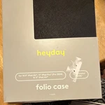 Heyday Folio Case 10.9" Ipad 11" Pro/air Black Stylus Holder Stand. Fixed Price $25.00.
