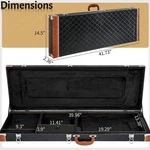 Ktaxon High Grade For Gst Gtl 170 39 In Electric Guitar Hard Case Flat Surface. Fixed Price $69.28.