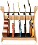 Gator Elite Five Electric/acoustic Guitar Rack Maple. Fixed Price $625.99.