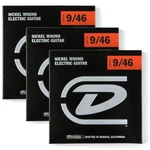 Dunlop DEN0946 Electric Guitar Strings, Light Top Heavy Bottom, 3-PACK. Fixed Price $29.99.