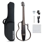 Sonicake Travel Guitar, Portable Acoustic-electric Kit, Solid Retro. Fixed Price $422.07.