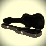 Black Lockable Strat And Tele Hard Shell Electric Guitar Case, Plush Interior. Fixed Price $72.99.