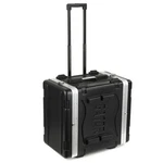 Gator Cases 6U Rolling Audio Rack Black Silver With Handles (GRR-6L). Fixed Price $244.95.