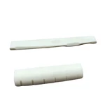 6 String Natural Cattle Bone 72MM Acoustic Guitar Bridge Saddle 43MM End Nut. Fixed Price $10.00.