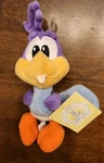 Looney Tunes Baby Bird 6" Plush Bean Bag Toy 1999 Diaper. Fixed Price $49.99.