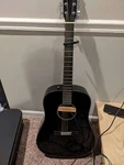 Fender CD-60S Dreadnaught Acoustic Guitar With Original Case And Pickup. Fixed Price $235.00.