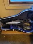 Crossrock A-style Mandolin Case, Heavy Duty Body Madolin Hard Black. Fixed Price $129.00.