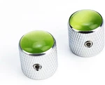 2PCS Electric Bass Guitar Knobs Synthetic Cat's - Eye Stone Top Volume. Fixed Price $37.45.