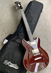 D'angelico Excel Mini Dc Tour Semi-hollow Body Electric Guitar Wine Red W/ Bag. Fixed Price $429.99.