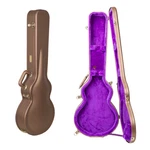 Crossrock Designer Series-wood Case For Les Paul Electric Guita-chocolate Brown. Fixed Price $131.99.