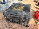 Skb 3R2222-12 Case With Wheels & Foam Used Black. Fixed Price $200.00.
