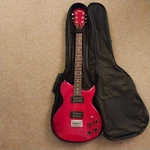 Lyon L115 By Washburn Electric Guitar W/padded Gig Bag Excellent Condition. Fixed Price $60.00.
